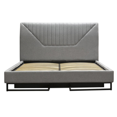 Кровать с ортопедическим основанием и ящиком 1.4 Loft Alberta Браун фото Кровать с ортопедическим основанием и ящиком 1.4 Loft Alberta Браун. Фото №3