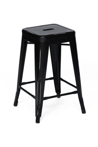Табурет металлический Secret De Maison Loft mod. 008 Black. Фото №2