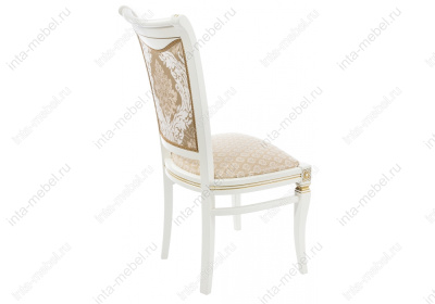 Стул деревянный Mariano молочный / патина. Фото №4