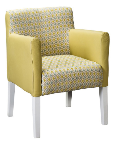 Модуль мягкий со спинкой Secret De Maison FANCY (mod. MA-101) cotton patchwork, 80х80х43см, этнический Patchwork. Фото №9