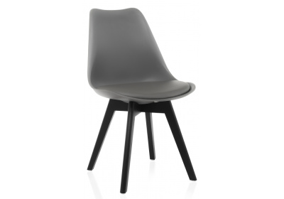 Стул Bonuss dark gray / black фото Стул Bonuss dark gray / black. Фото №2
