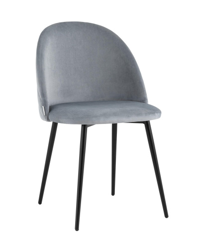 Стул Фолио велюр серый. Фото №1