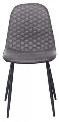 Стул  STORM (mod. 807) металл/вельвет, 46 х 53 х 87 х 49 см, серый/антрацит, G062-40 (поставляется по 4 шт). Фото №2