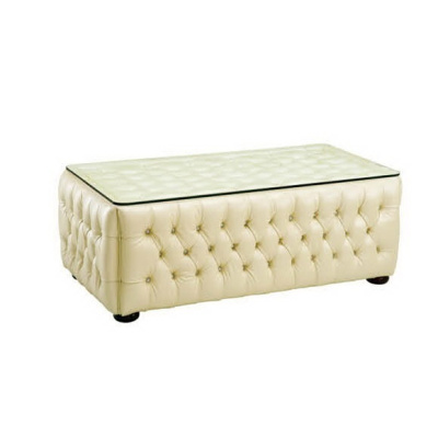 Стол журнальный B-258 с пуговицами большой. Фото