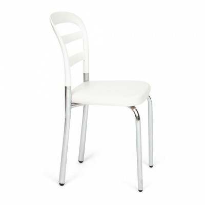 Стул Izmir (Mod.10) металл,,пластик,экокожа , 38*40*90, белый (поставляется только по 4 шт) фото Стул Izmir (Mod.10) металл,,пластик,экокожа , 38*40*90, белый (поставляется только по 4 шт). Фото №2
