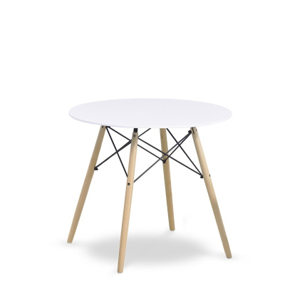 Стол DT-902-2 белый (Ф 100 СМ). Фото