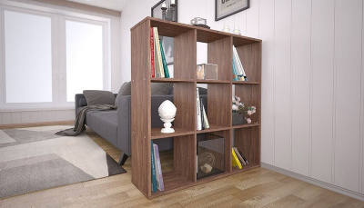 Стеллаж Polini Home Smart, коричневый фото Стеллаж Polini Home Smart, коричневый. Фото №5