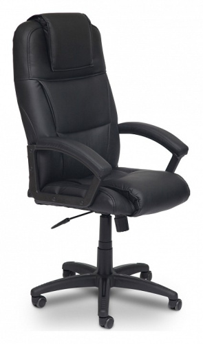 Компьютерное кресло BERGAMO кож/зам, черный, 36-6  id -. Фото №1