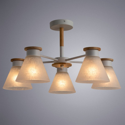 Люстра на штанге Arte Lamp Tyler A1031PL-5WH фото Люстра на штанге Arte Lamp Tyler A1031PL-5WH. Фото №2