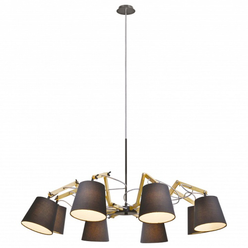 Подвесная люстра Arte Lamp Pinocchio A5700LM-8BK. Фото №2