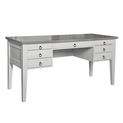 (1.2) Стол письменный "Хельсинки" 07 (серый). Фото №1
