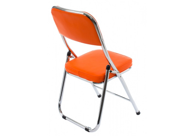 Стул Chair раскладной оранжевый фото Стул Chair раскладной оранжевый. Фото №5
