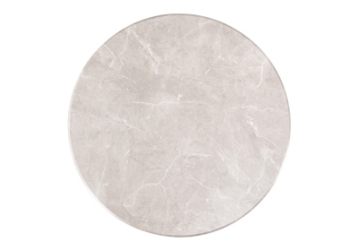 Стол деревянный Абилин 90 мрамор светло-серый / черный матовый. Фото №5