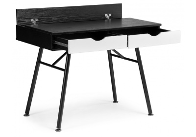 Стол Soho black grained / white. Фото №4