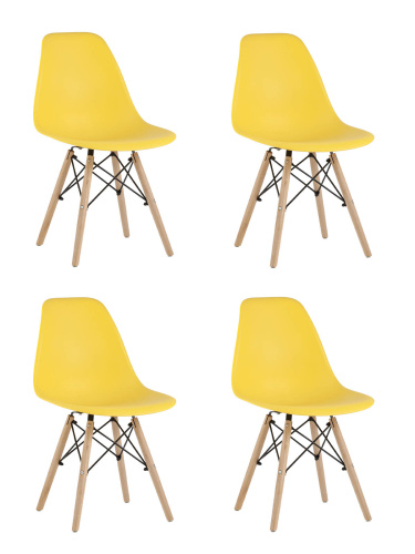 Стул Style DSW желтый x4 фото Стул Style DSW желтый x4. Фото №2