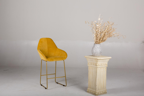 Кресло полубар Kent Измр/Линк Золото. Фото №7