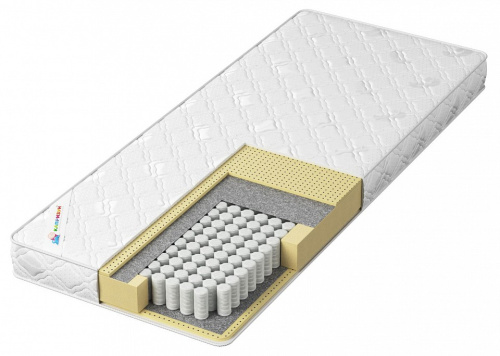 Матрас детский Джангл Хеппи 2000x1200, белый. Фото №1