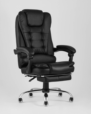 Кресло руководителя TopChairs President черное фото Кресло руководителя TopChairs President черное. Фото №3