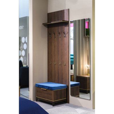 Стул Blossom с подушкой темно-бирюзовый. Фото