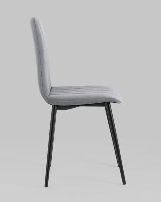 Стул Easy велюр серый фото Стул Easy велюр серый. Фото №4