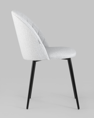 Стул Марсель микровелюр светло-серый. Фото