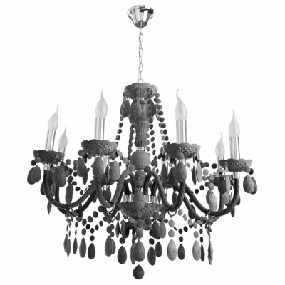 Подвесная люстра Arte Lamp Morris A8889LM-8GY. Фото