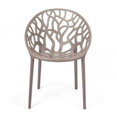 Стул Secret De Maison  BUSH (mod. 017) пластик, 60*58,5*80см, серый (поставляется по 4 шт). Фото