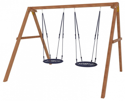 Качели детские Р911-28, коричневый. Фото