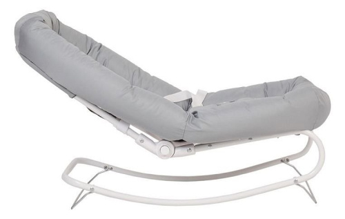 Шезлонг детский Polini kids Зигзаг, серый. Фото №10