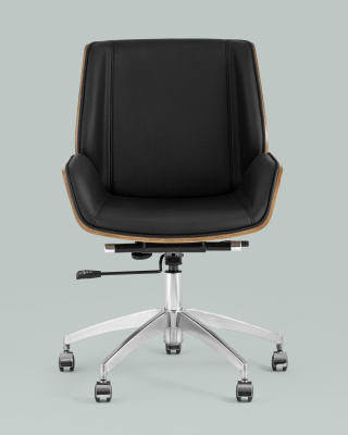 Кресло офисное TopChairs Crown черное фото Кресло офисное TopChairs Crown черное. Фото №5