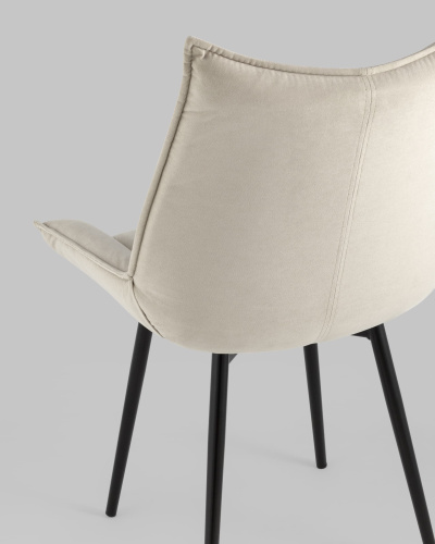 Стул Осло велюр бежевый. Фото №8