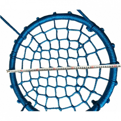 Качели детские гнездо 403420, синий. Фото