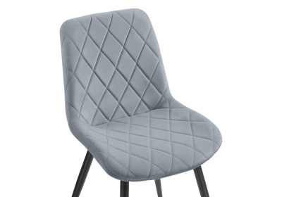 Стул Fox black / gray. Фото