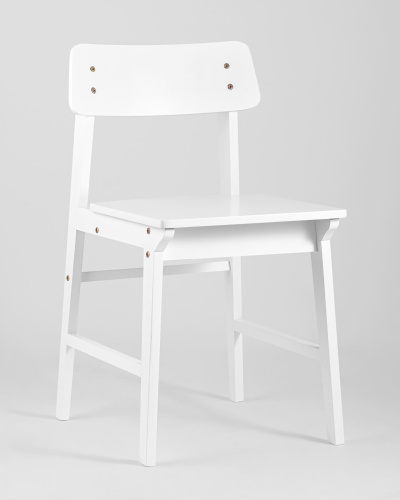 Стул ODEN WOOD белый 2 шт.. Фото №3
