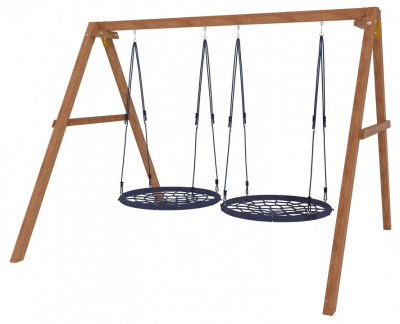 Качели детские Р911-29, коричневый. Фото