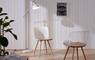 Стул PC-S097A прозрачный/бук. Фото