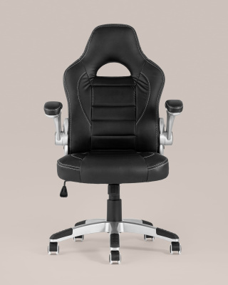 Кресло игровое TopChairs Genesis черное фото Кресло игровое TopChairs Genesis черное. Фото №5