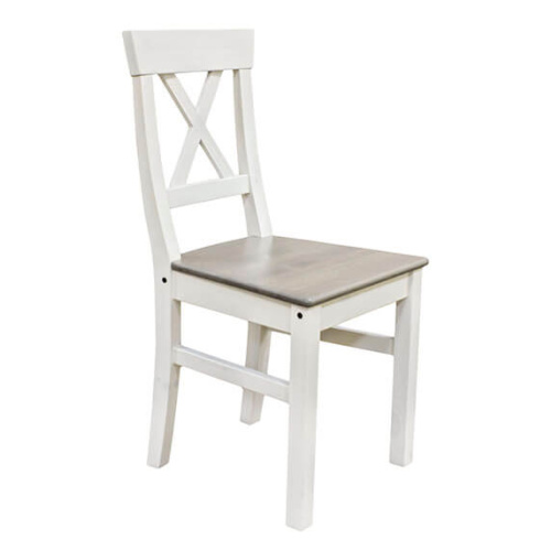 Стул "Форест" (белый воск УКВ/серый). Фото №1