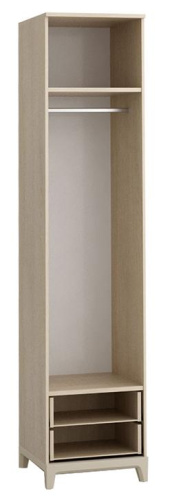 Шкаф с ящиками универсальный Сканди Жемчужно-белый. Фото №4