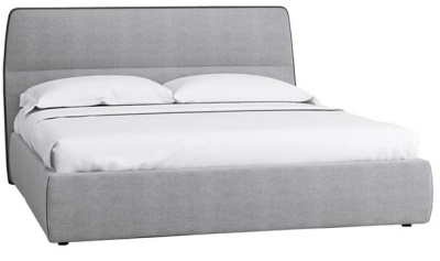 Кровать с ортопедическим основанием и ящиком Сканди 1.4 Грей фото Кровать с ортопедическим основанием и ящиком Сканди 1.4 Грей. Фото №2