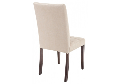 Стул деревянный Madina dark walnut / fabric cream. Фото №5