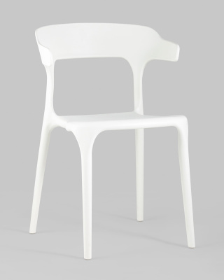 Стул Neo пластик белый фото Стул Neo пластик белый. Фото №3