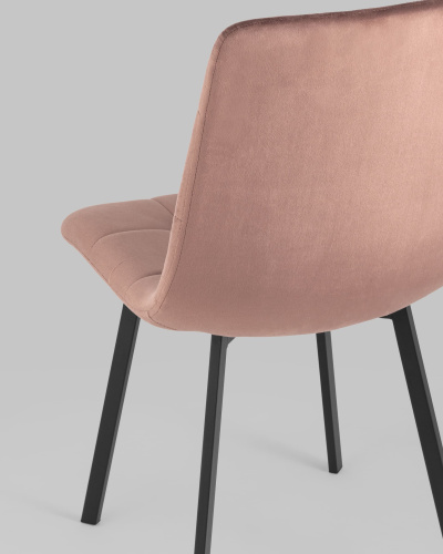 Стул Chilly велюр пыльно-розовый. Фото №8