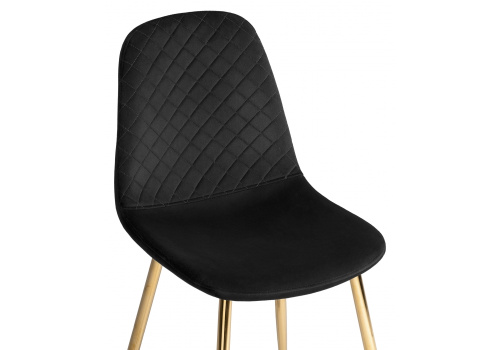 Стул Dabl black / gold фото Стул Dabl black / gold. Фото №5