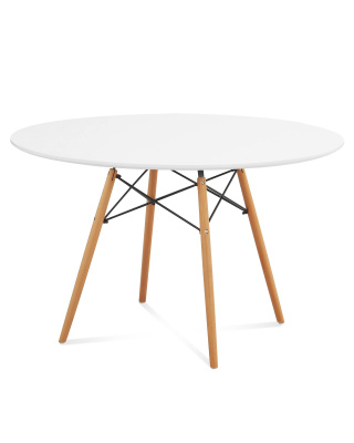 Стол DSW 120, белый фото Стол DSW 120, белый. Фото №2