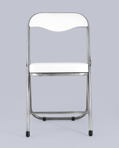 Стул складной ДЖОН металлик, белый фото Стул складной ДЖОН металлик, белый. Фото №5