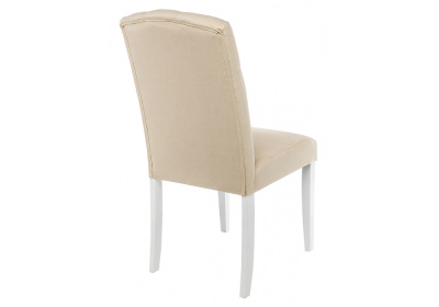 Стул деревянный Menson white / fabric сream фото Стул деревянный Menson white / fabric сream. Фото №5