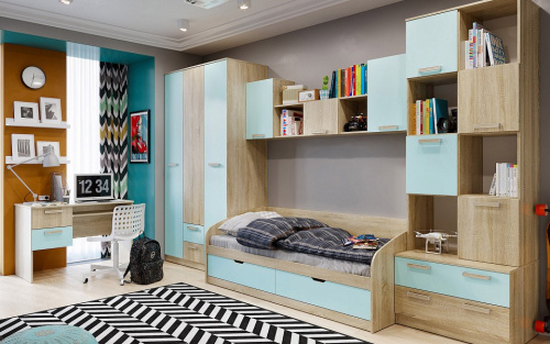 Гарнитур для детской Акварель. Фото №1