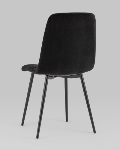 Стул Oliver велюр черный. Фото №7