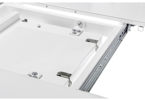 Стол стеклянный Plas 140 super white. Фото №8